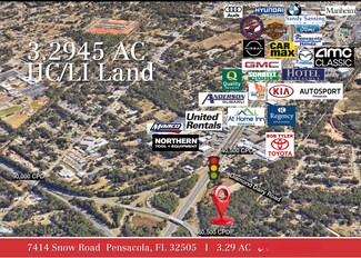 Pensacola, FL Commercial Land - 7414 Snow Rd Pensacola, FL Commercial Land - 7414 Snow Rd