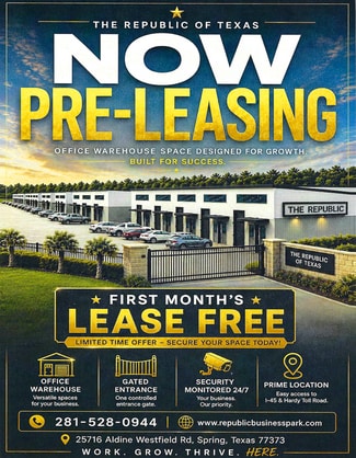 Spring, TX Flex - 25716 Aldine Westfield Rd Spring, TX Flex - 25716 Aldine Westfield Rd