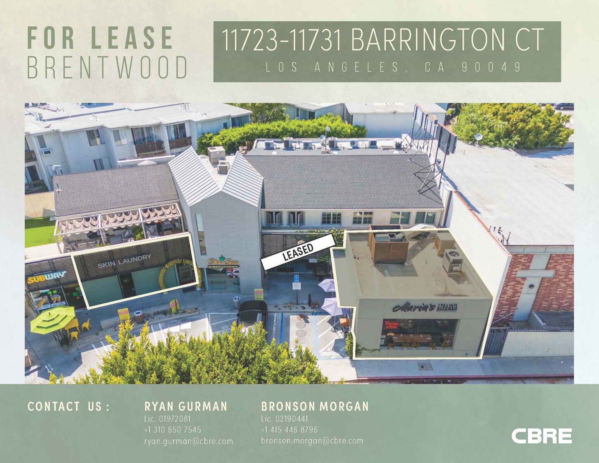 11723-11733 Barrington Ct, Los Angeles, CA for Rent