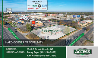 Lincoln, NE Commercial Land - 6540 O St