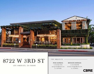 Los Angeles, CA Retail - 8722 W 3rd St