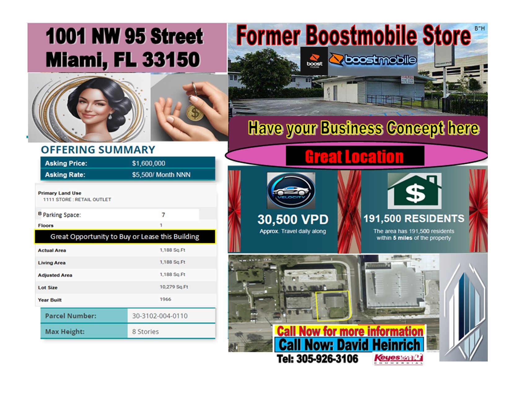 1001 NW 95th St, Miami, FL for Sale