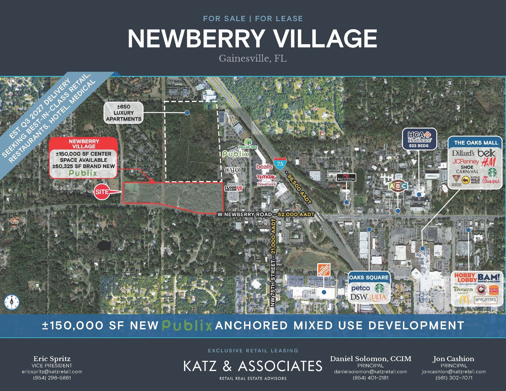 Ft Clark & Newberry Rd, Gainesville, FL for Rent