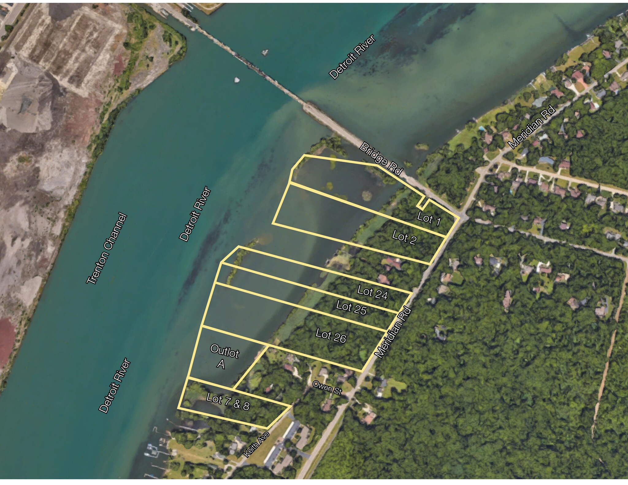 Meridian Rd, Grosse Ile, MI for Sale