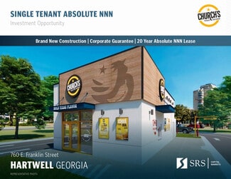 Hartwell, GA Retail - 760 E Franklin St