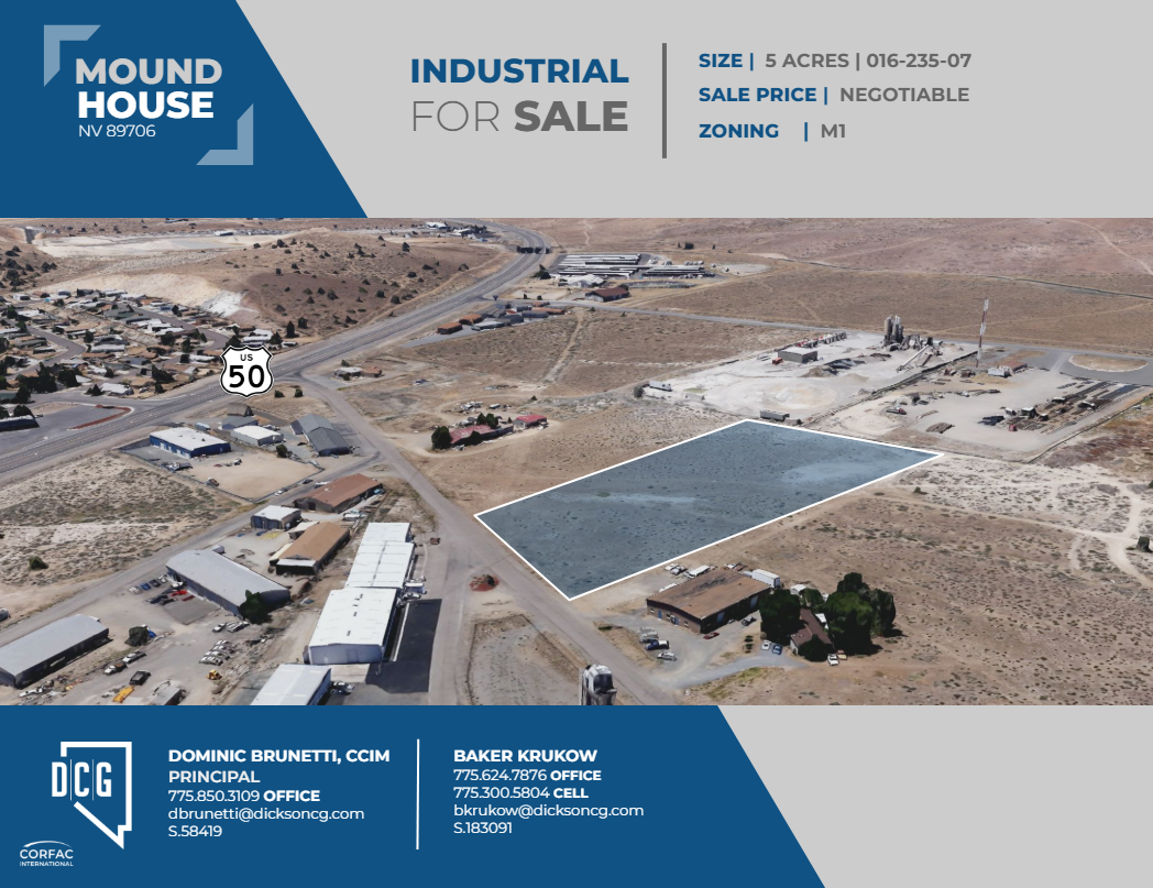 00 Red Rock Rd, Mound House, NV for Sale