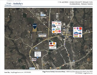 Cleburne, TX Commercial Land - 2338 County Road 1125