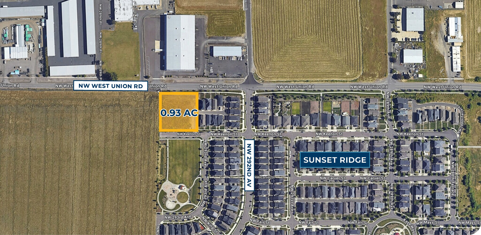 NW West Union @ NW 293rd Ave, North Plains, OR for Sale