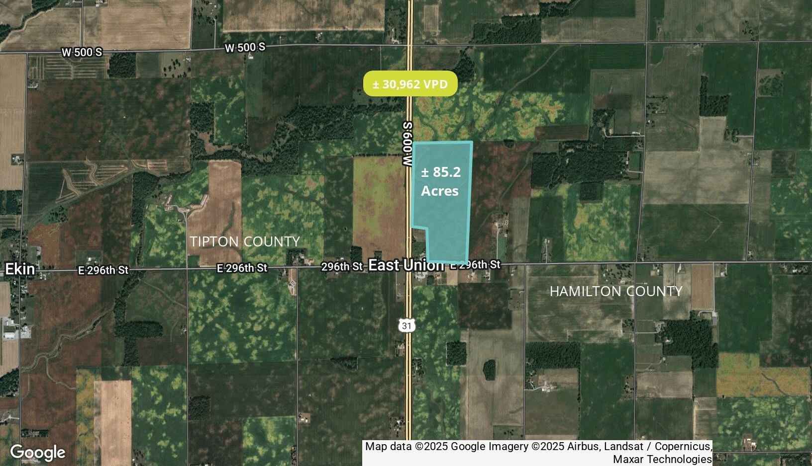 0 W 600 South, Tipton, IN for Sale