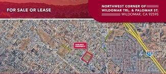 Wildomar, CA Commercial Land - NWC Wildomar Trail & Palomar St.