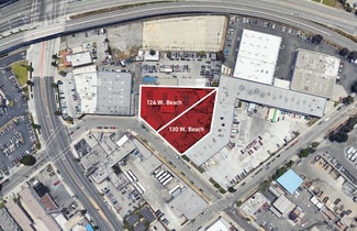 Inglewood, CA Commercial Land - 124-130 W Beach Ave Inglewood, CA Commercial Land - 124-130 W Beach Ave