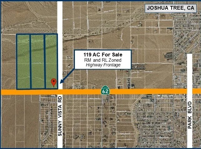 0 Chollita Rd and Wilton Rd, Joshua Tree, CA for Sale