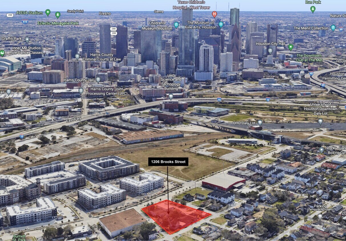 1206 Brooks St Houston, TX 77009 Land Property for Sale on