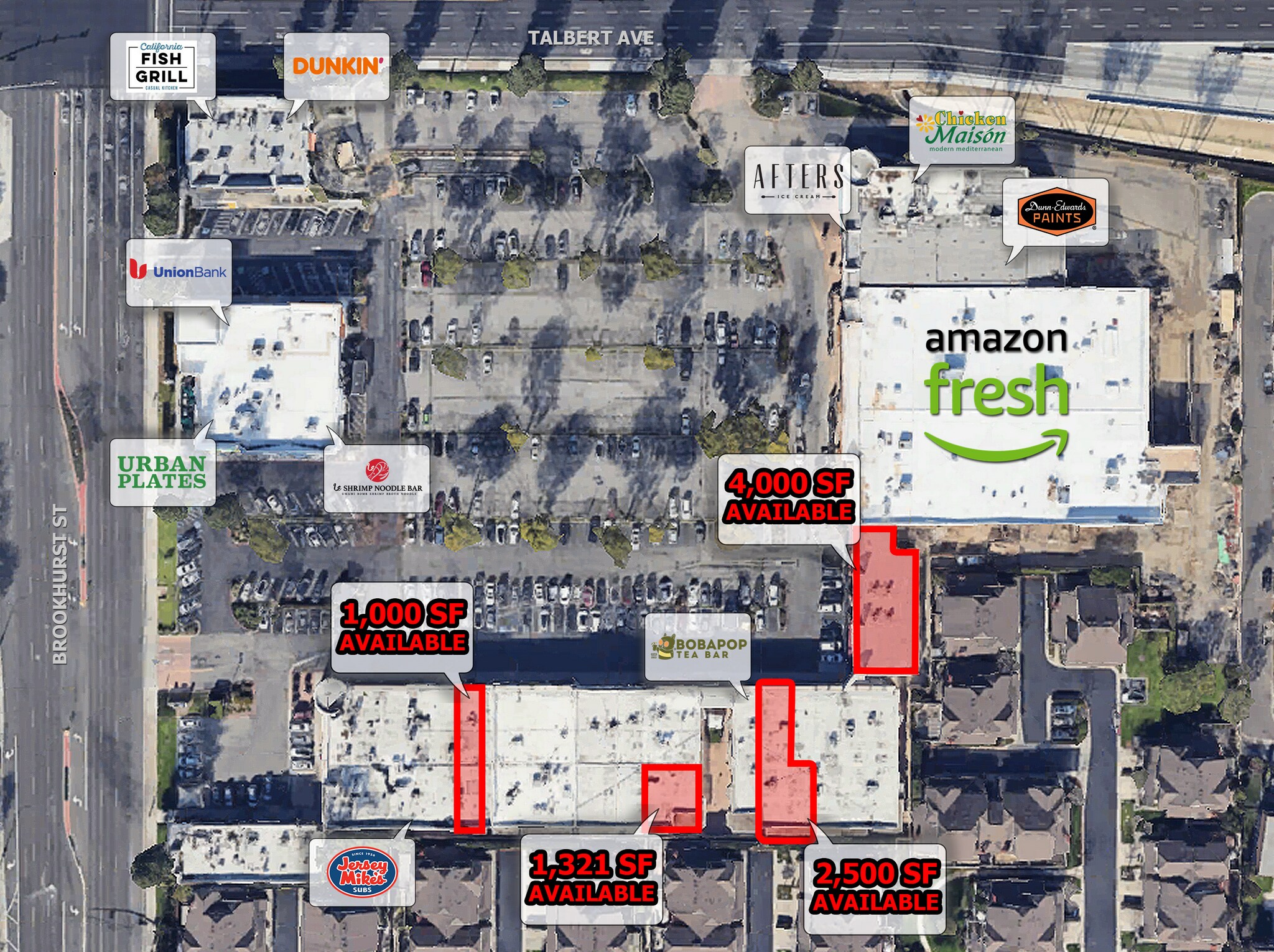18000-18122 Brookhurst, Fountain Valley, CA for Rent