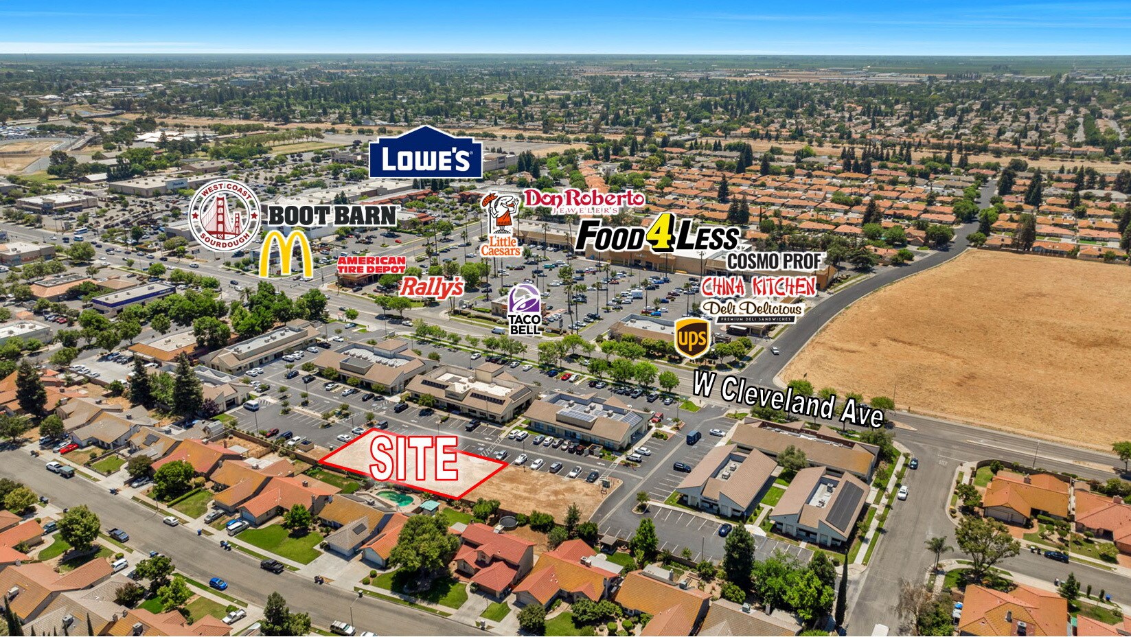 2391 W Cleveland Ave, Madera, CA for Rent