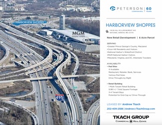 Oxon Hill, MD Commercial Land - MGM National Ave
