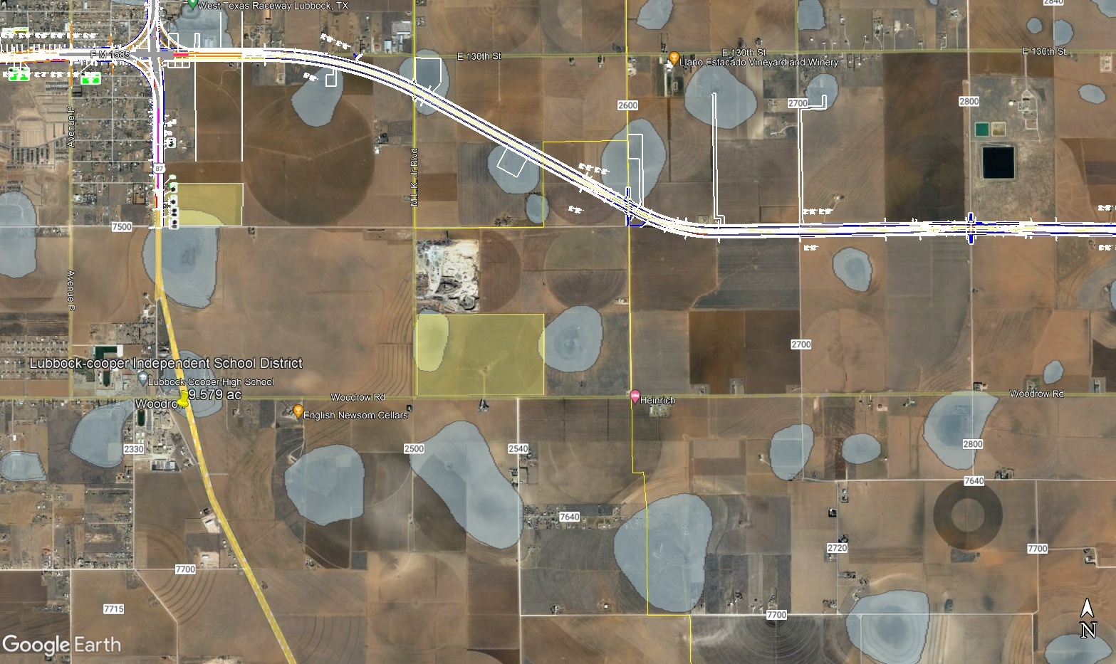 County Road 2500, Lubbock, TX for Sale