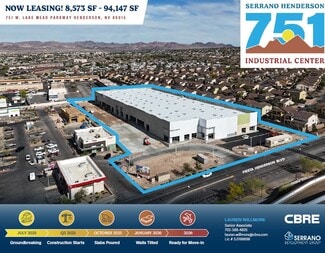 Henderson, NV Industrial - 751 W Lake Mead Pky