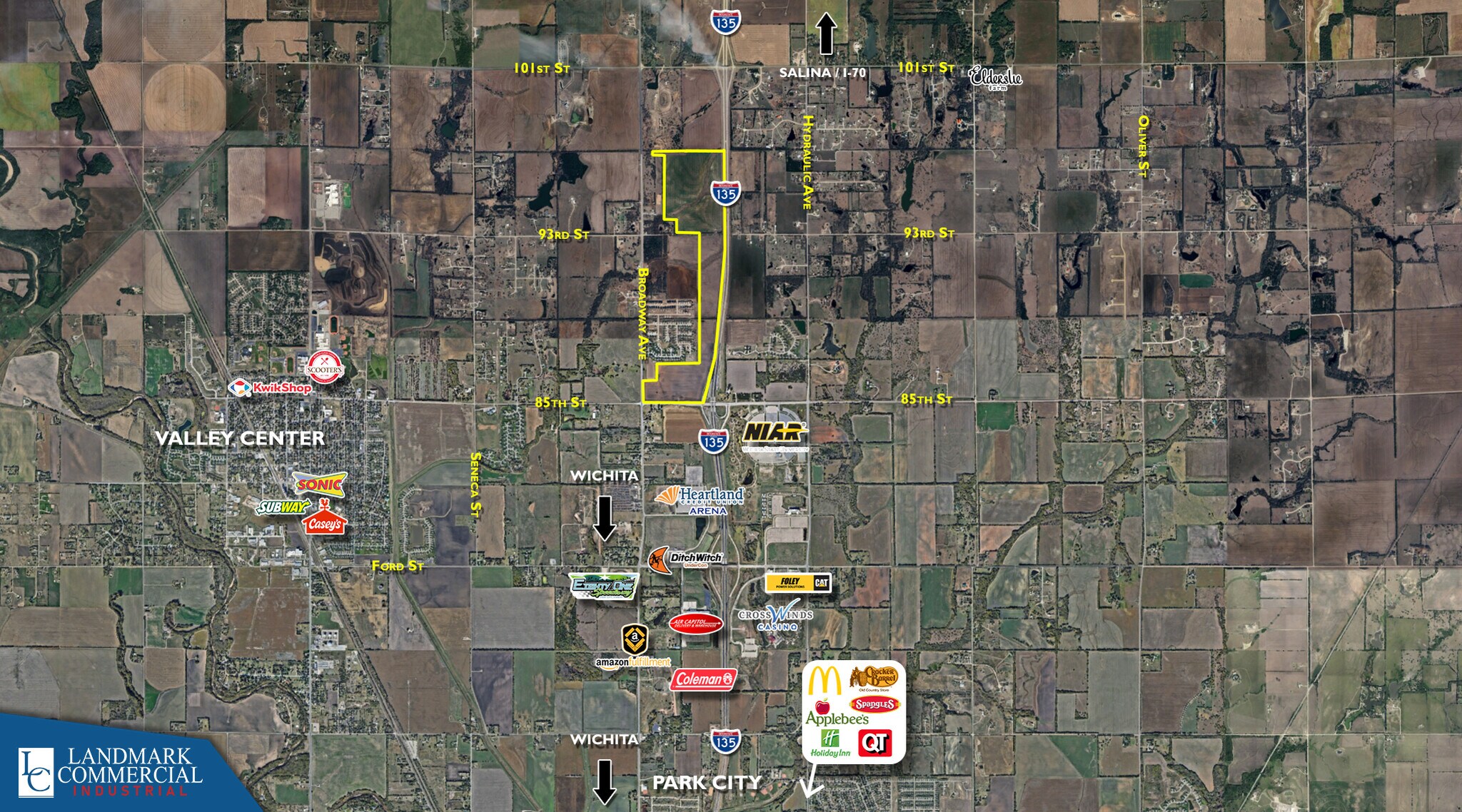 I-135 @ 85th St., Park City, KS for Sale