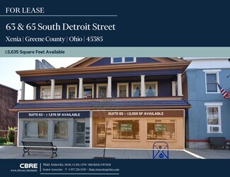 Xenia, OH Office/Retail - 63-65 S Detroit St