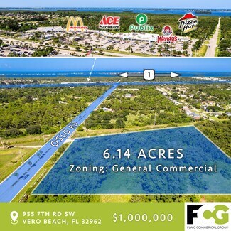 Vero Beach, FL Commercial Land - 955 7th Rd SW Vero Beach, FL Commercial Land - 955 7th Rd SW