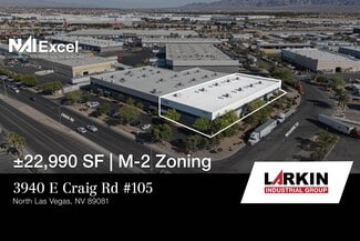 North Las Vegas, NV Industrial - 3940 E Craig Rd North Las Vegas, NV Industrial - 3940 E Craig Rd