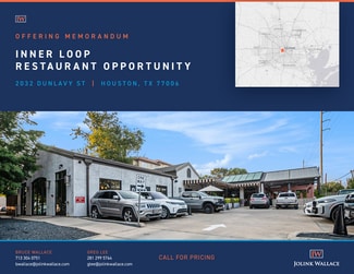 Houston, TX Restaurant - 2032-2050 Dunlavy St