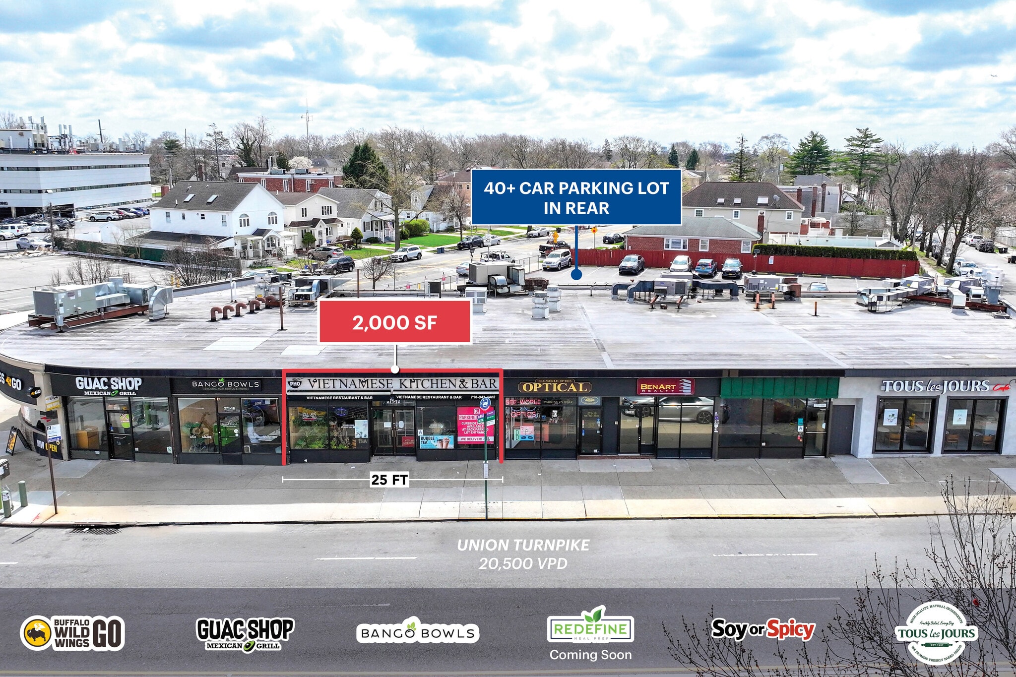 27102 - 27120 Union Tpke, New Hyde Park, NY for Rent