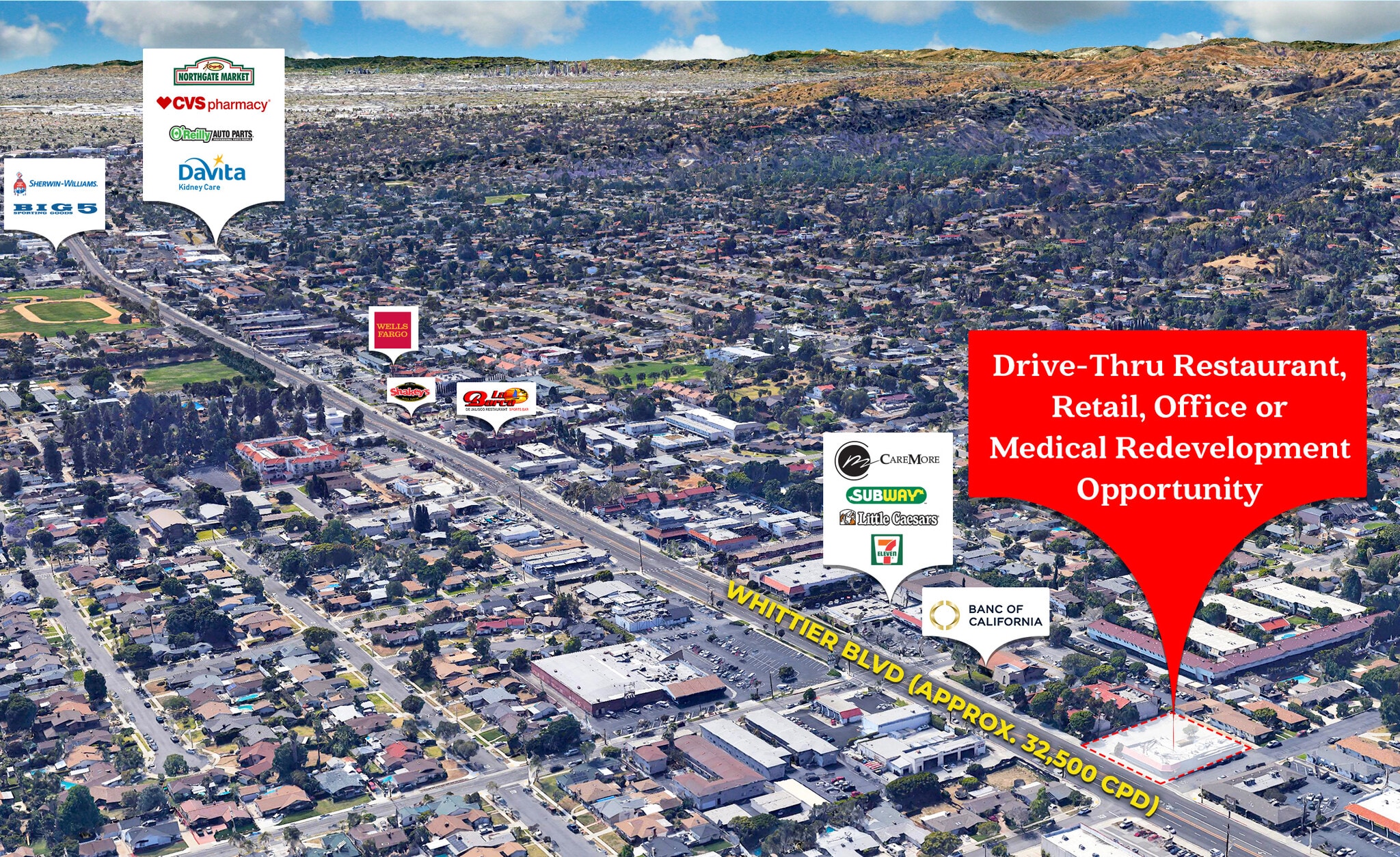 541 E Whittier Blvd, La Habra, CA for Rent