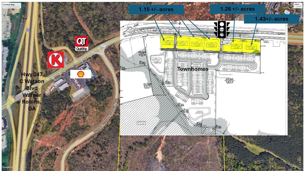 Hwy 247C Watson blvd, Warner Robins, GA for Sale