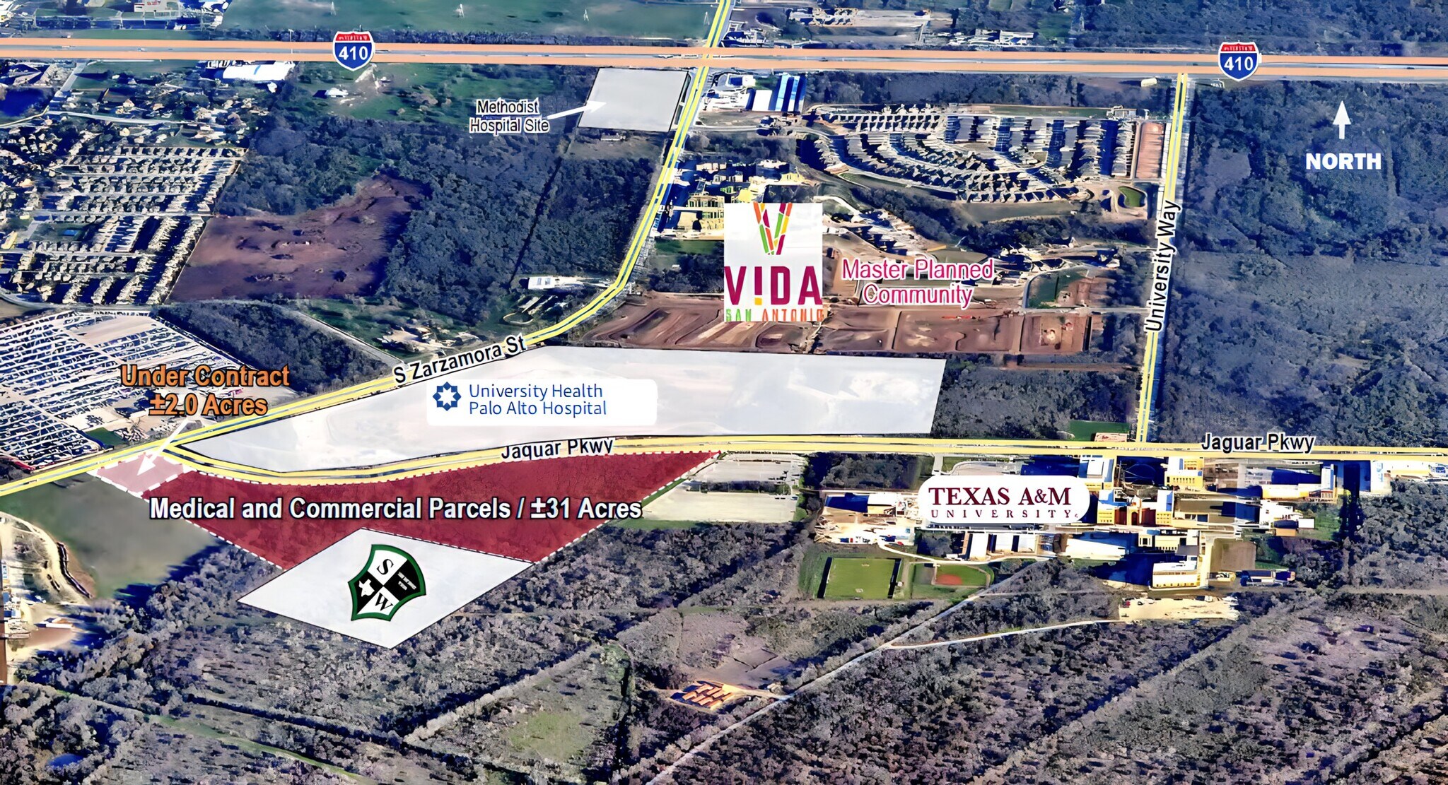 Loop 410 @ S Zarzamora St & Pleasanton Rd, San Antonio, TX for Sale