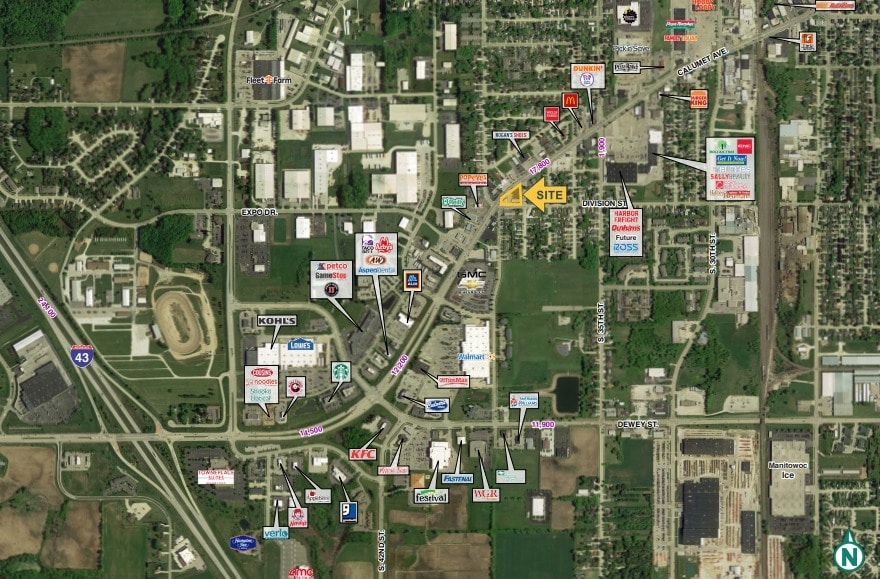 3601 Calumet Ave, Manitowoc, WI for Rent