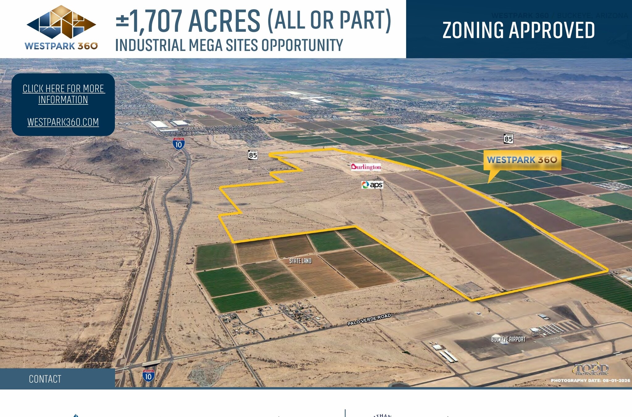 SW of I10 & Hwy 85 Junction, Buckeye, AZ for Sale