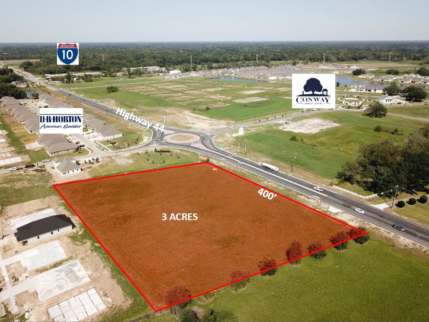 Hwy 44, Gonzales, LA for Sale