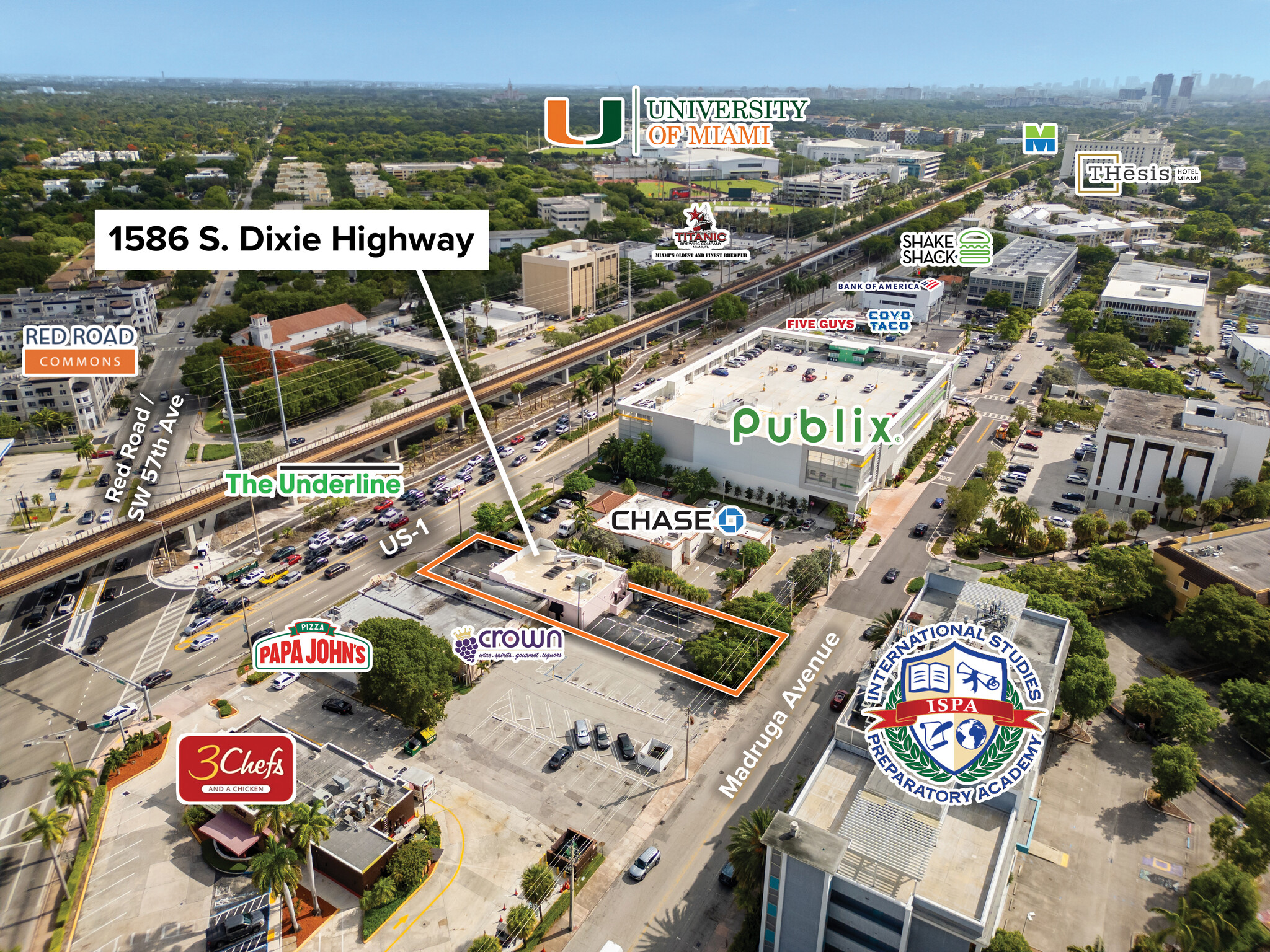 1586 S Dixie Hwy, Coral Gables, FL for Rent