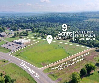 Dover, AR Commercial Land - 9+ Acres on Market Street Dover AR 72837