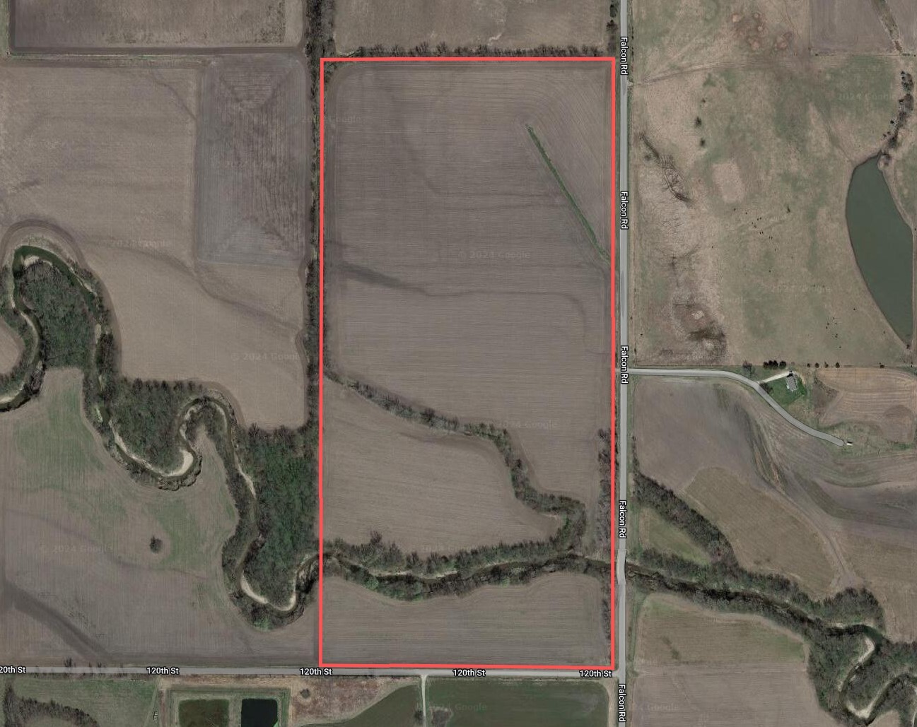 120th St @ Falcon Rd, Powhattan, KS for Sale