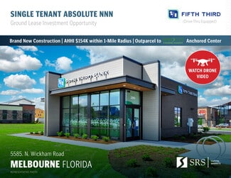 Melbourne, FL Bank - SEC. N. Wickham Road and Business Center Boulevard
