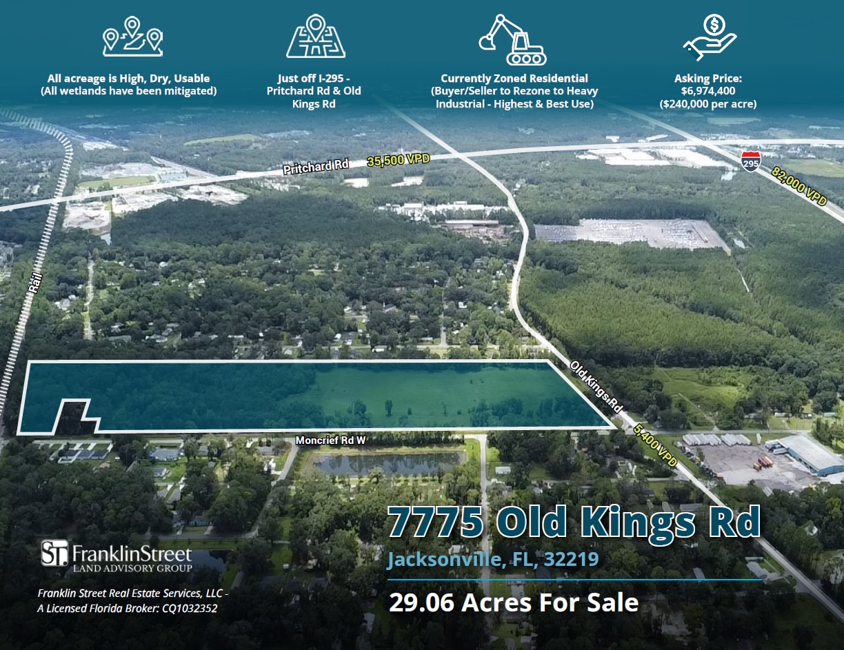 7775 Old Kings Rd, Jacksonville, FL for Sale