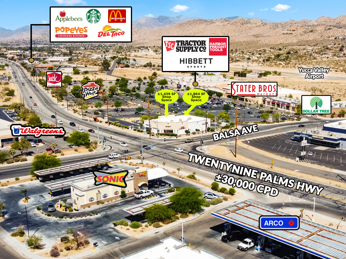 58132 Twentynine Palms Hwy, Yucca Valley, CA for Rent