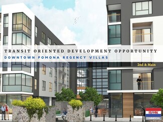 Pomona, CA Commercial Land - 301 W 2nd St