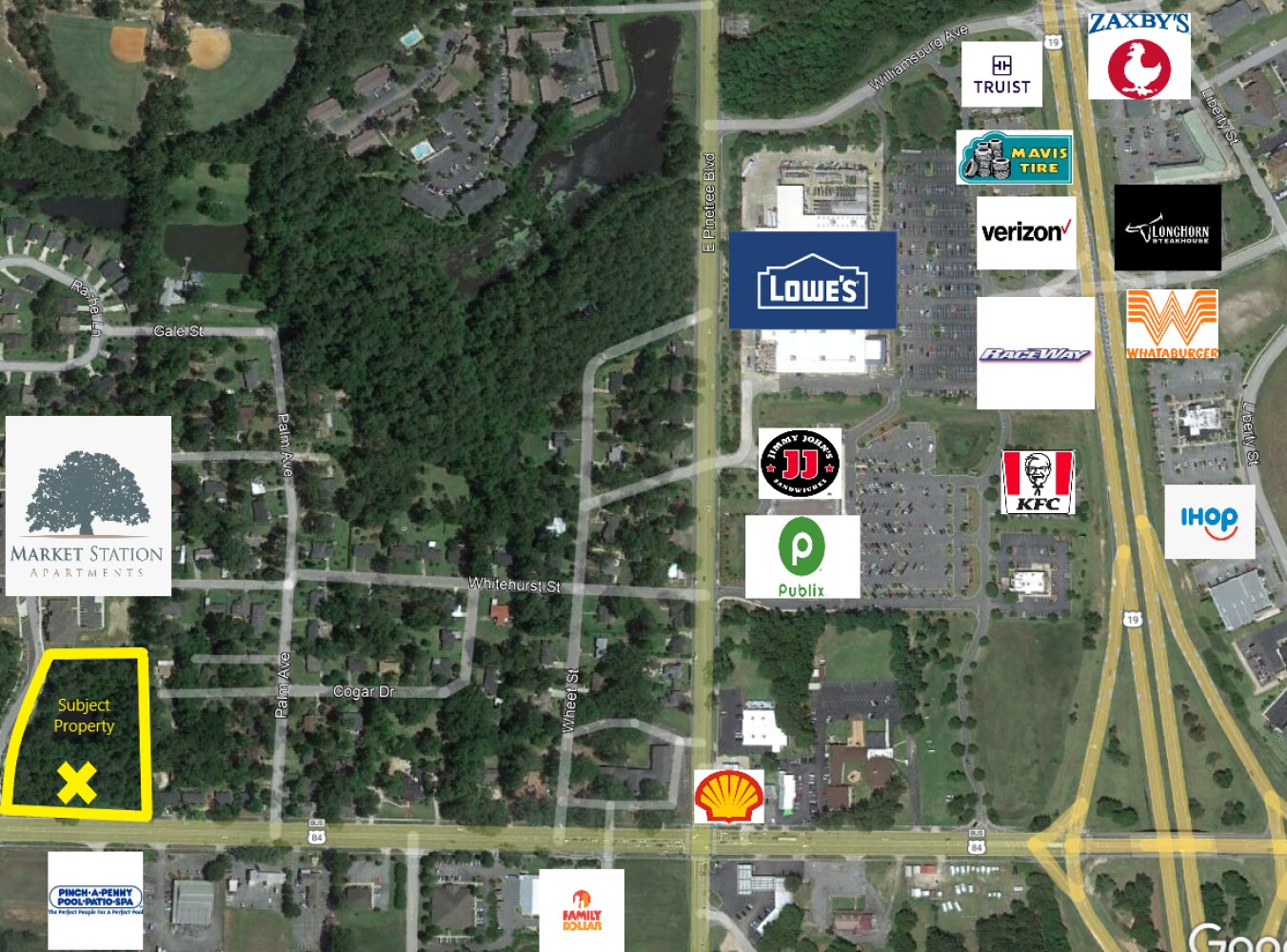 1615 Smith Avenue Thomasville, GA 31792 Land Property for Sale on