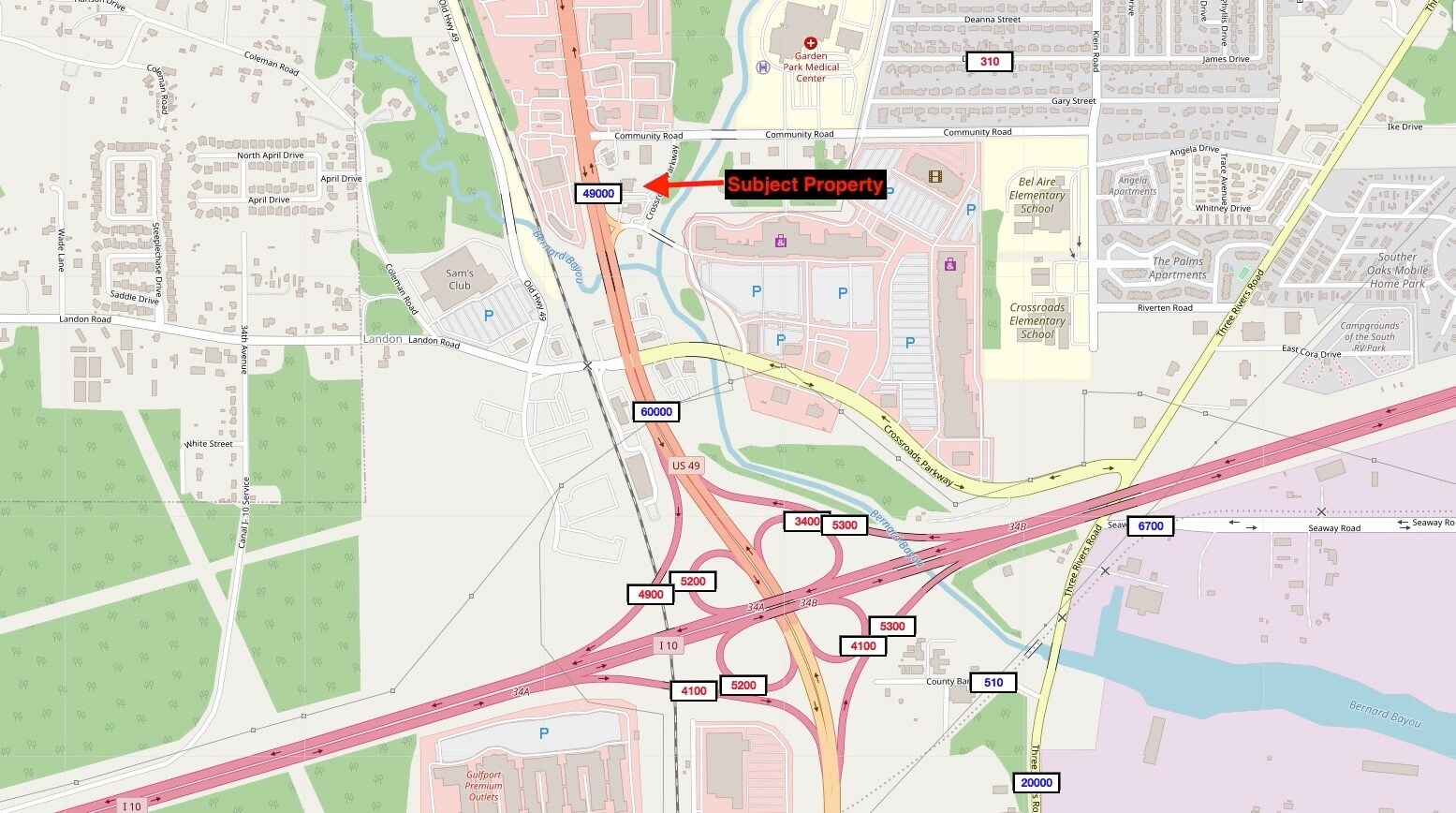 10510 Highway 49 Gulfport, MS 39503 Retail Property for Lease on