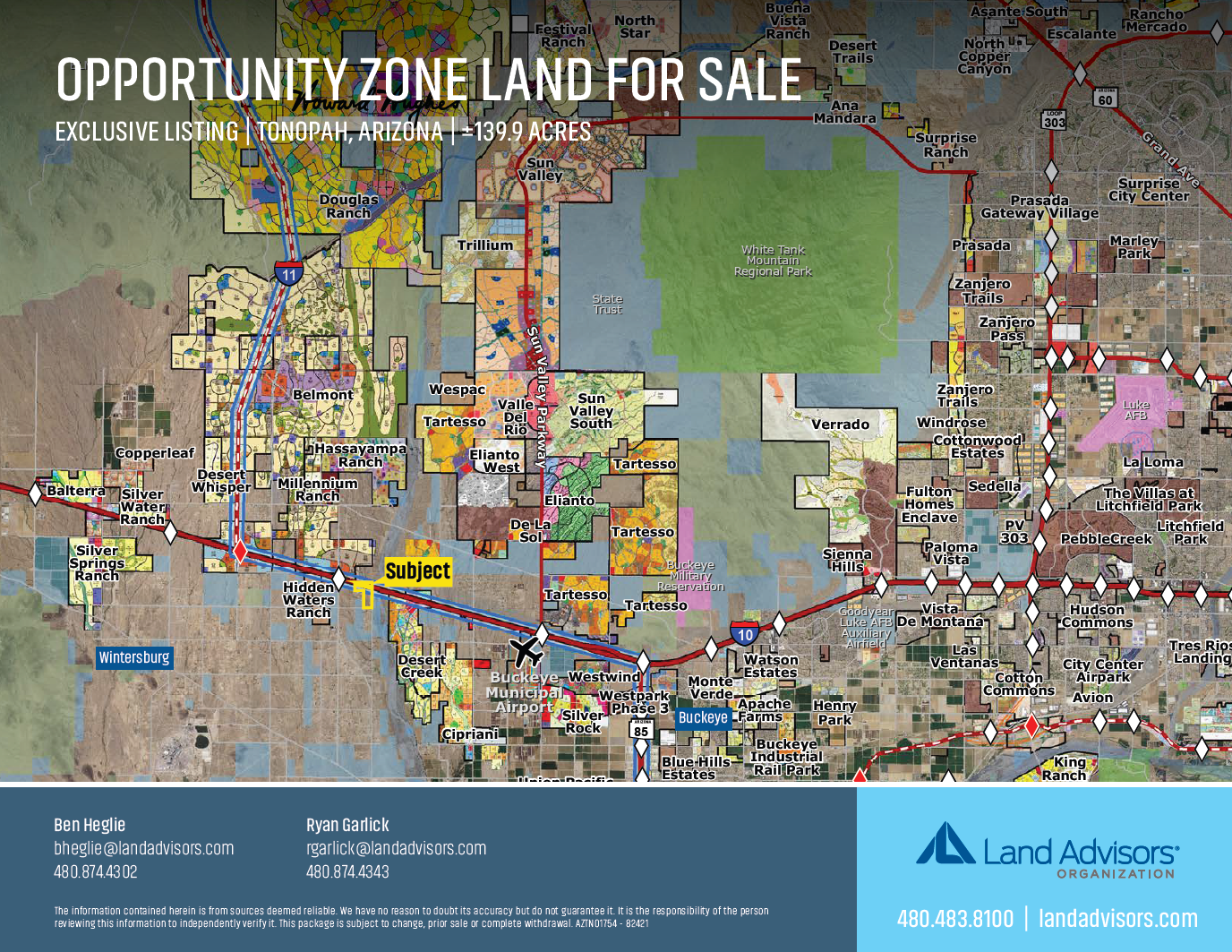 331st Avenue and Interstate 10, Tonopah, AZ for Sale