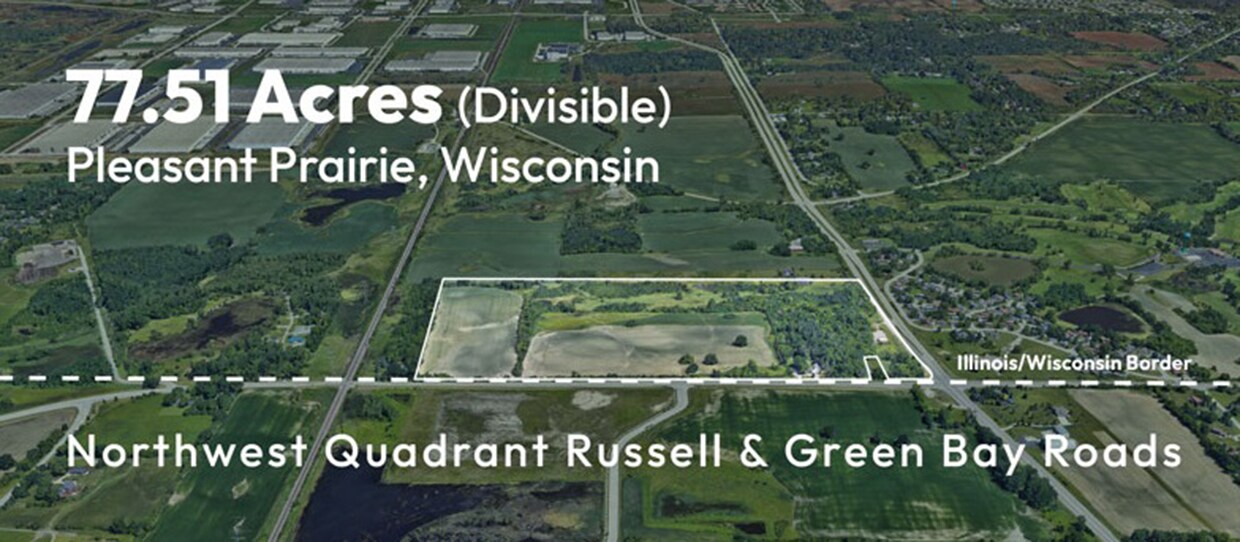 NWQ Russell Rd & Green Bay Rd, Pleasant Prairie, WI for Sale