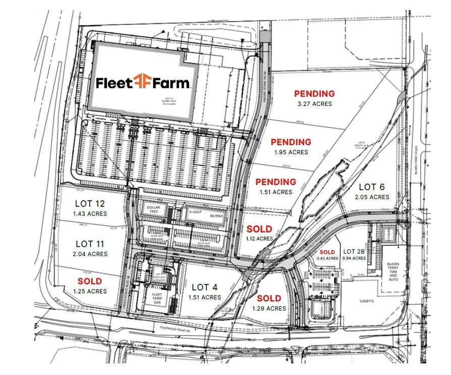 Lot 4 Edgewood Town Centre NE, Cedar Rapids, IA for Sale