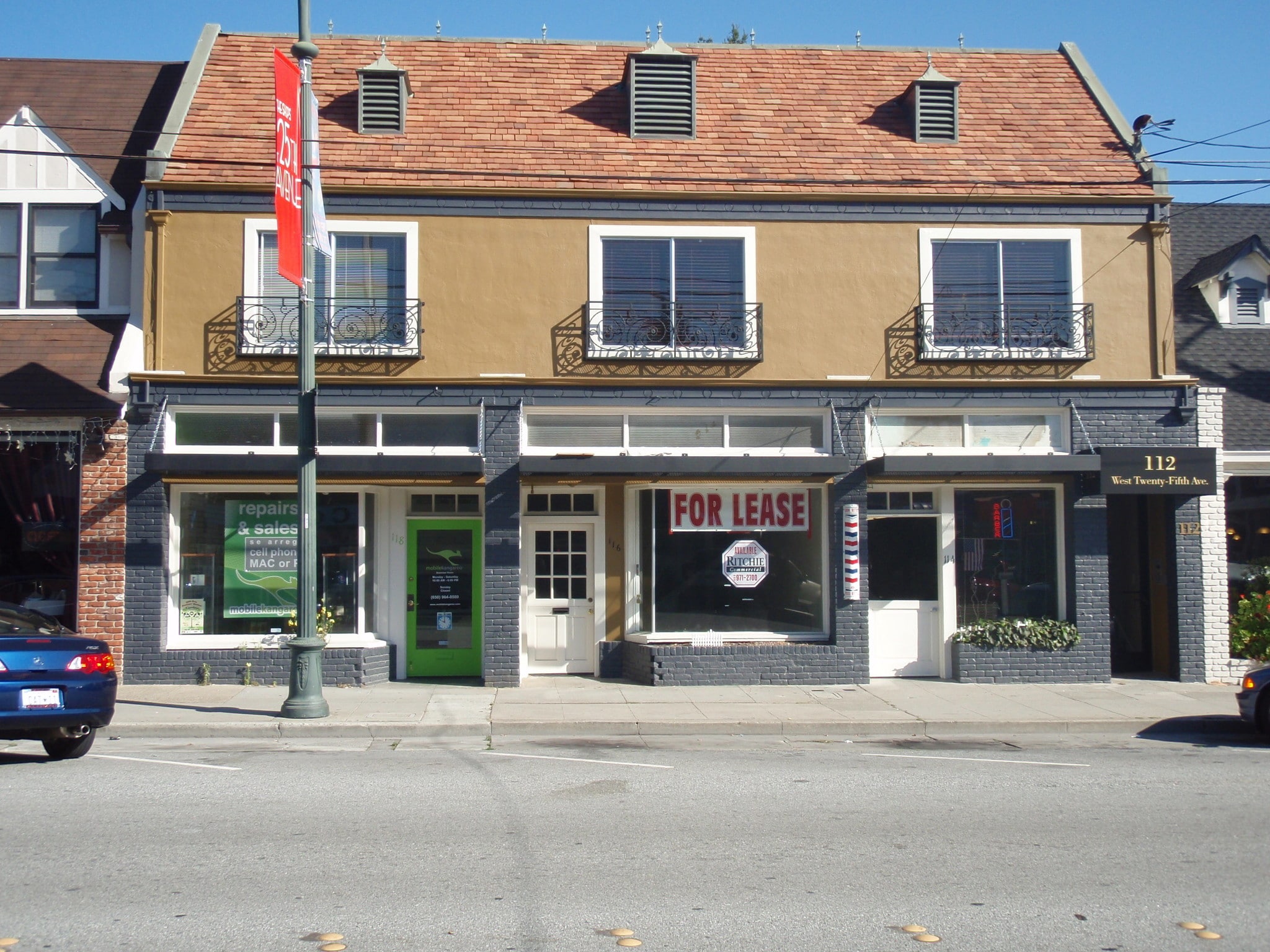 112-118 W 25th Ave, San Mateo, CA for Rent