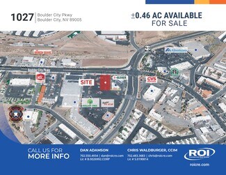 Boulder City, NV Commercial Land - 1027 Boulder City Pkwy Boulder City, NV Commercial Land - 1027 Boulder City Pkwy