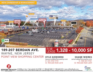Wayne, NJ Retail - 189-207 Berdan Ave Wayne, NJ Retail - 189-207 Berdan Ave