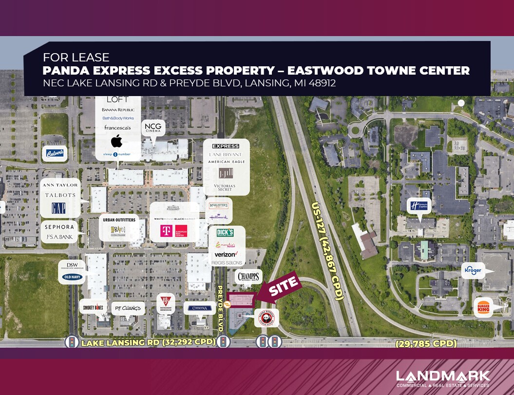 NEC Lake Lansing Rd Preyde Blvd Lansing, MI 48912 Land Property for